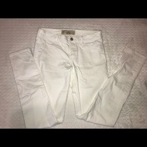 Hollister White Jeans